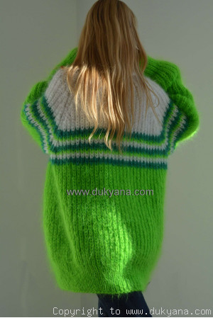 Soft mohair raglan sleeve sweater in 3 colours