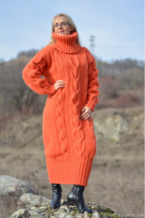 orange oversized sweater dress Always Chic Burnt Orange Long Sleeve Sweater Dress
