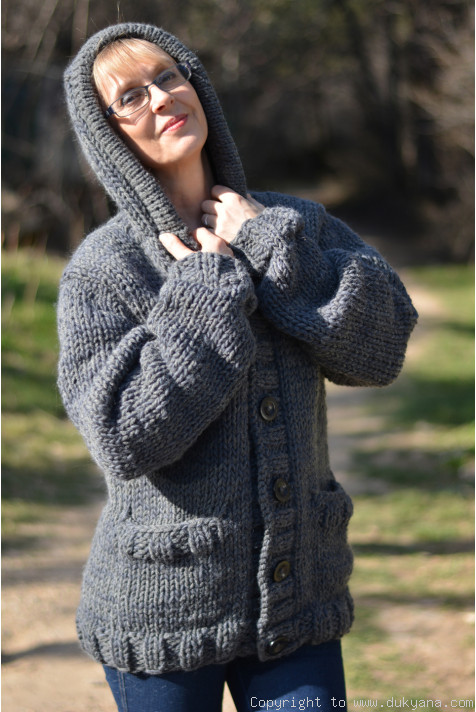 Mens chunky knit cardigan pattern cheap