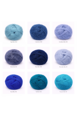 Fuzzy and thick chunky mohair mittens made on request