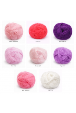 Chunky and thick huge mohair legwarmers in pure white